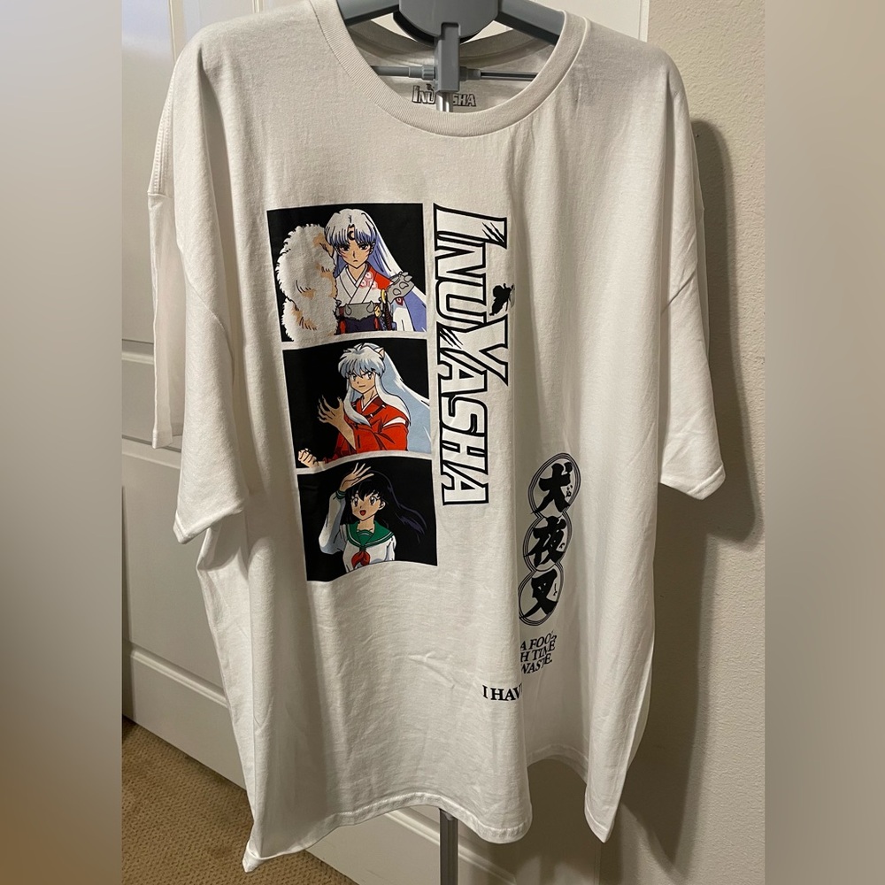2009 Inuyasha Anime Rumiko Takahashi Wymiuri Shogakukan T-Shirt 3XL NWOT